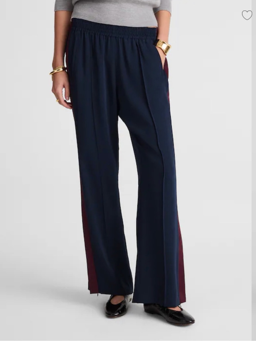 Madewell Pull On Bootcut Track Pant